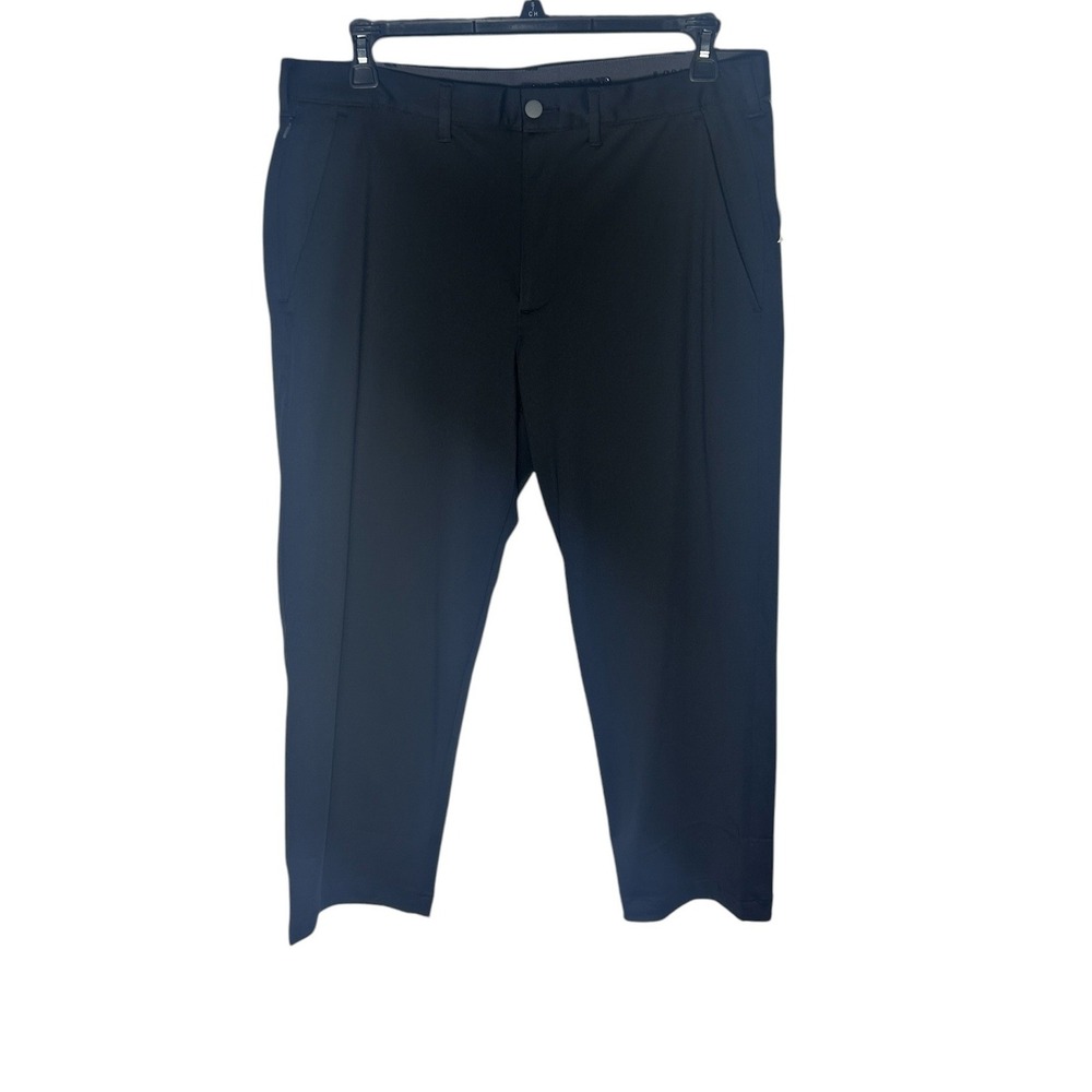 Lands End Mens Traditional Fit Performance Chino Pants Black 36x28 543961 NEW